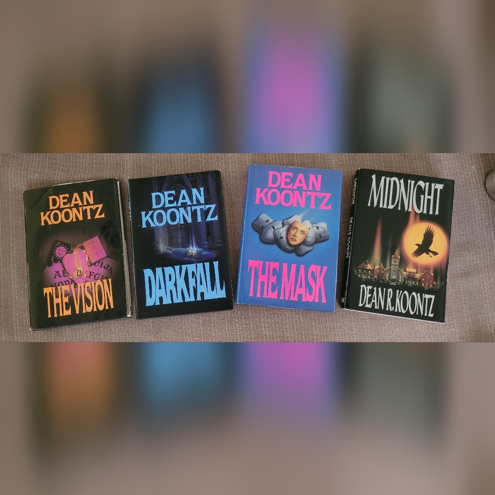 Dean Koontz Hardcover (4) Book Set - LOT